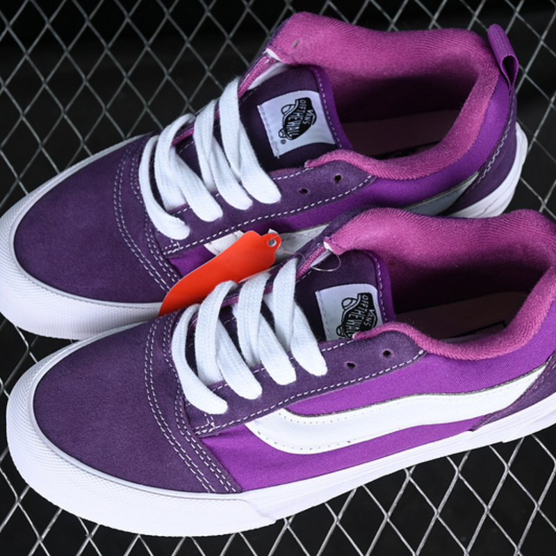 VANS KNU SKOOL WHITE PURPLE