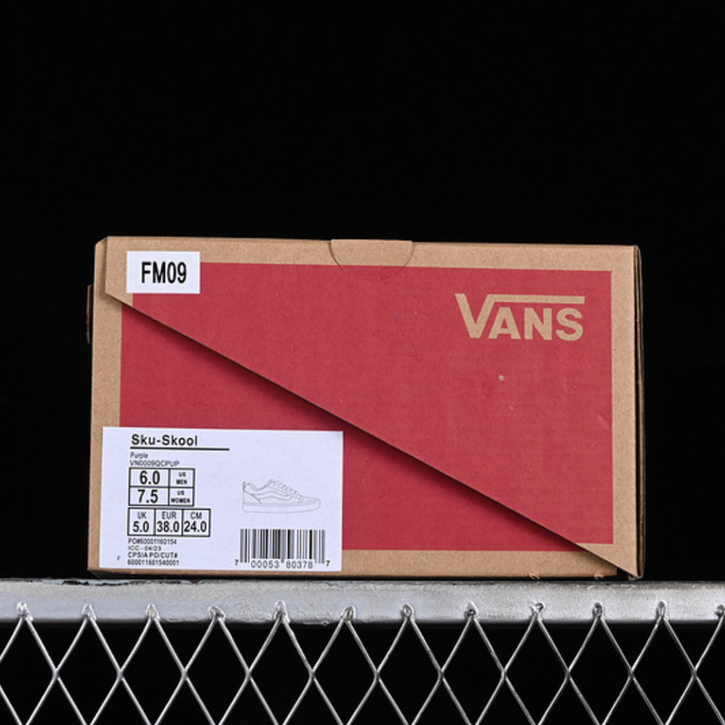 VANS KNU SKOOL WHITE PURPLE