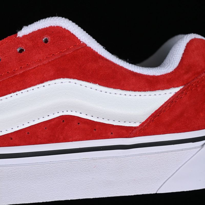 VANS KNU SKOOL WHITE RED