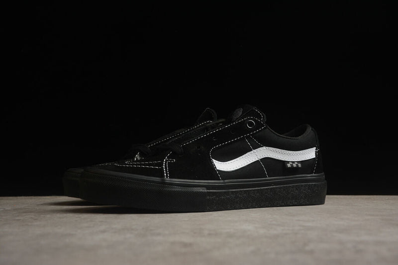 Vans Sk8-Low Black White Contrast Stitch