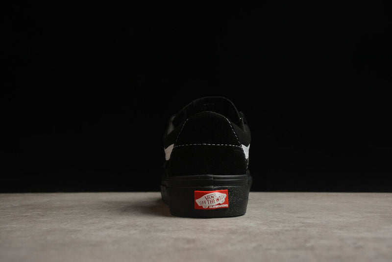 Vans Sk8-Low Black White Contrast Stitch