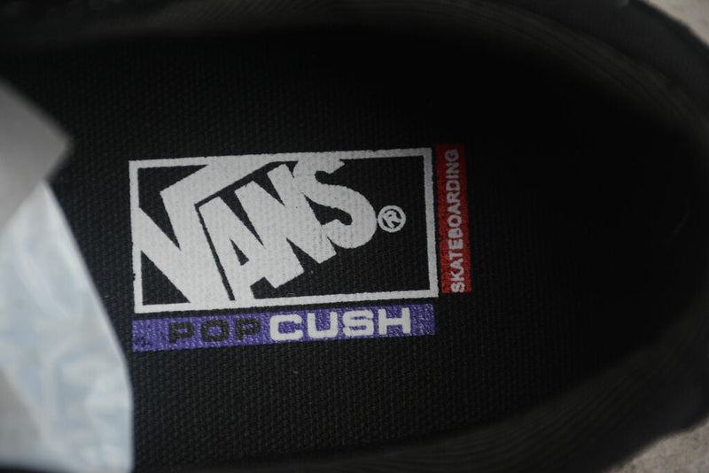 Vans Sk8-Low Black White Contrast Stitch