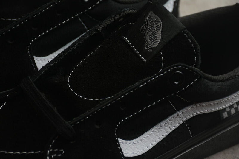 Vans Sk8-Low Black White Contrast Stitch